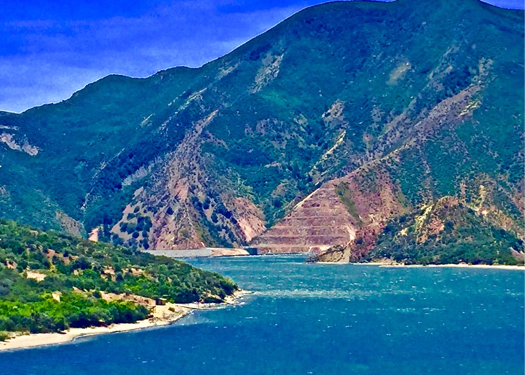 water and mountain